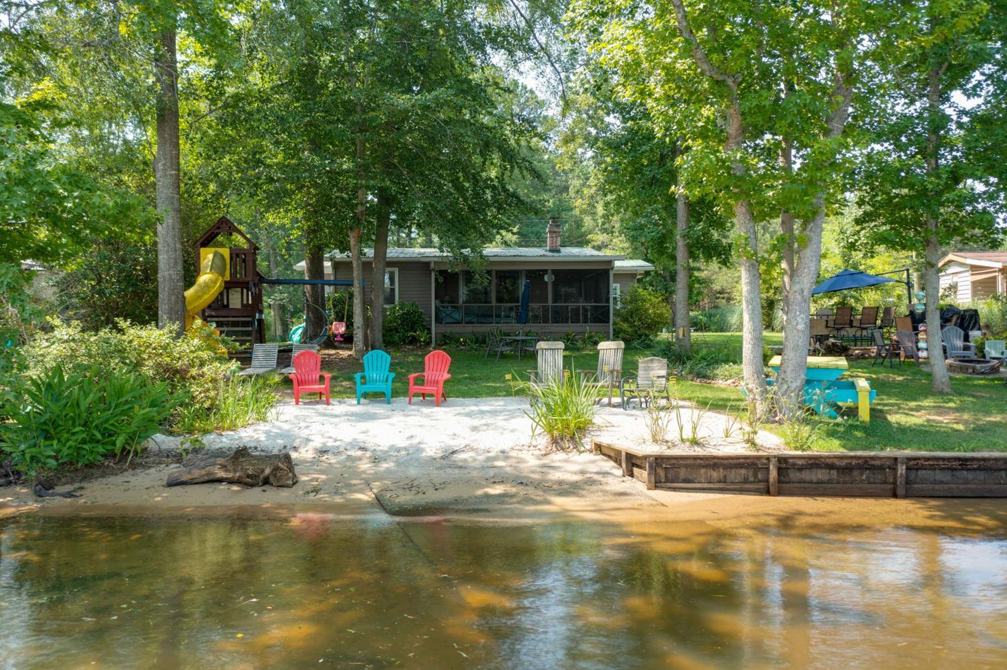 Lake Sinclair Crooked Creek Cottage With Fire Pit! Eatonton 外观 照片