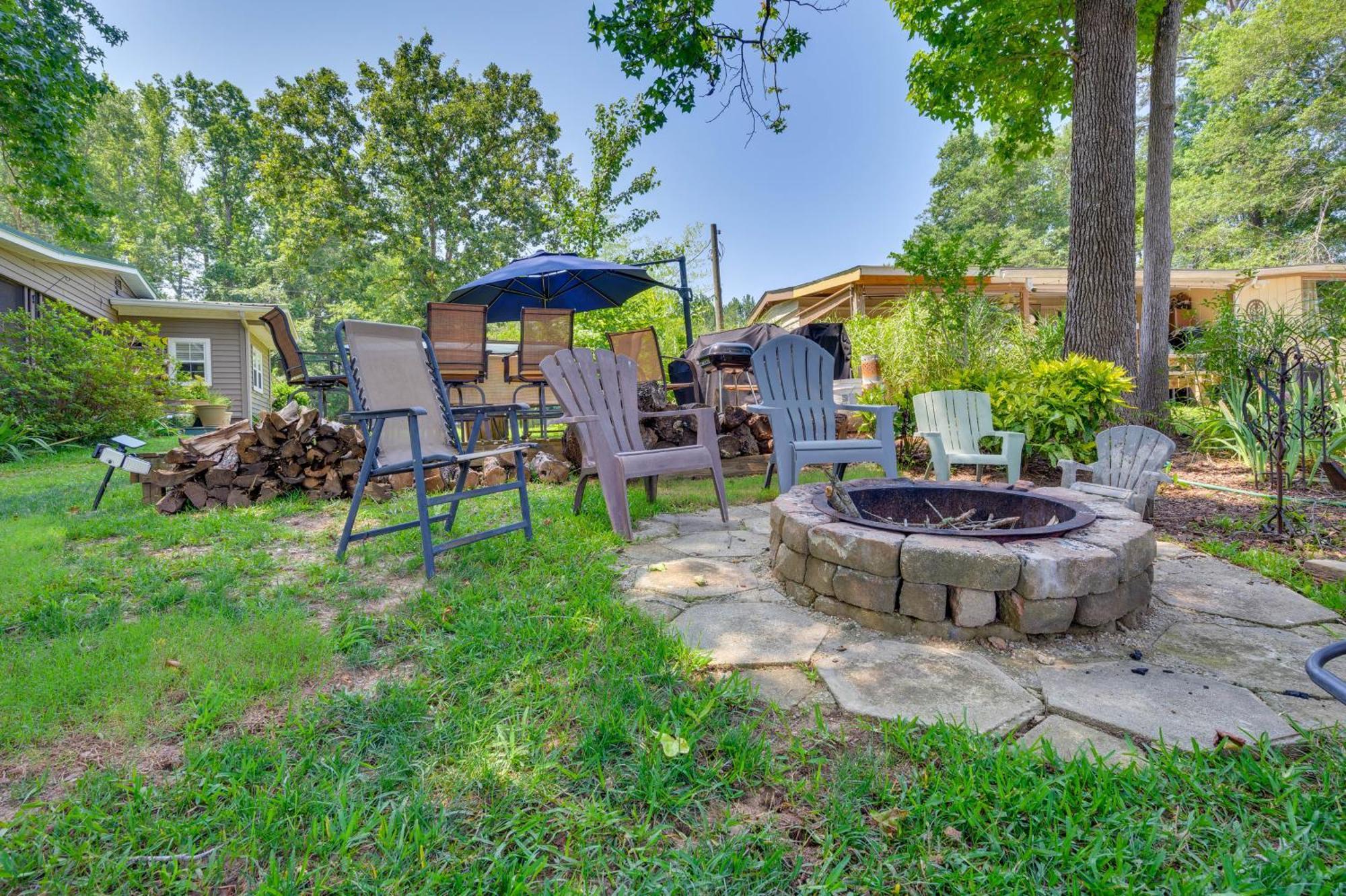 Lake Sinclair Crooked Creek Cottage With Fire Pit! Eatonton 外观 照片