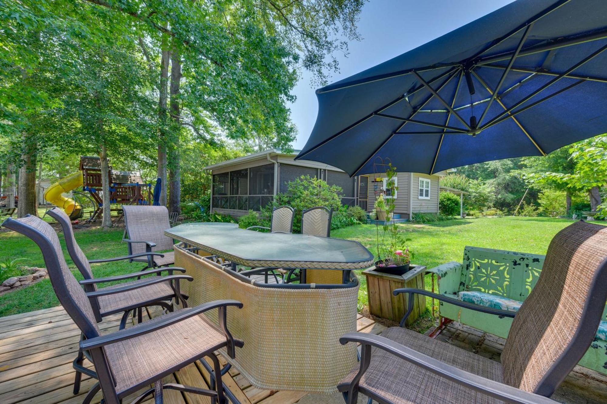 Lake Sinclair Crooked Creek Cottage With Fire Pit! Eatonton 外观 照片