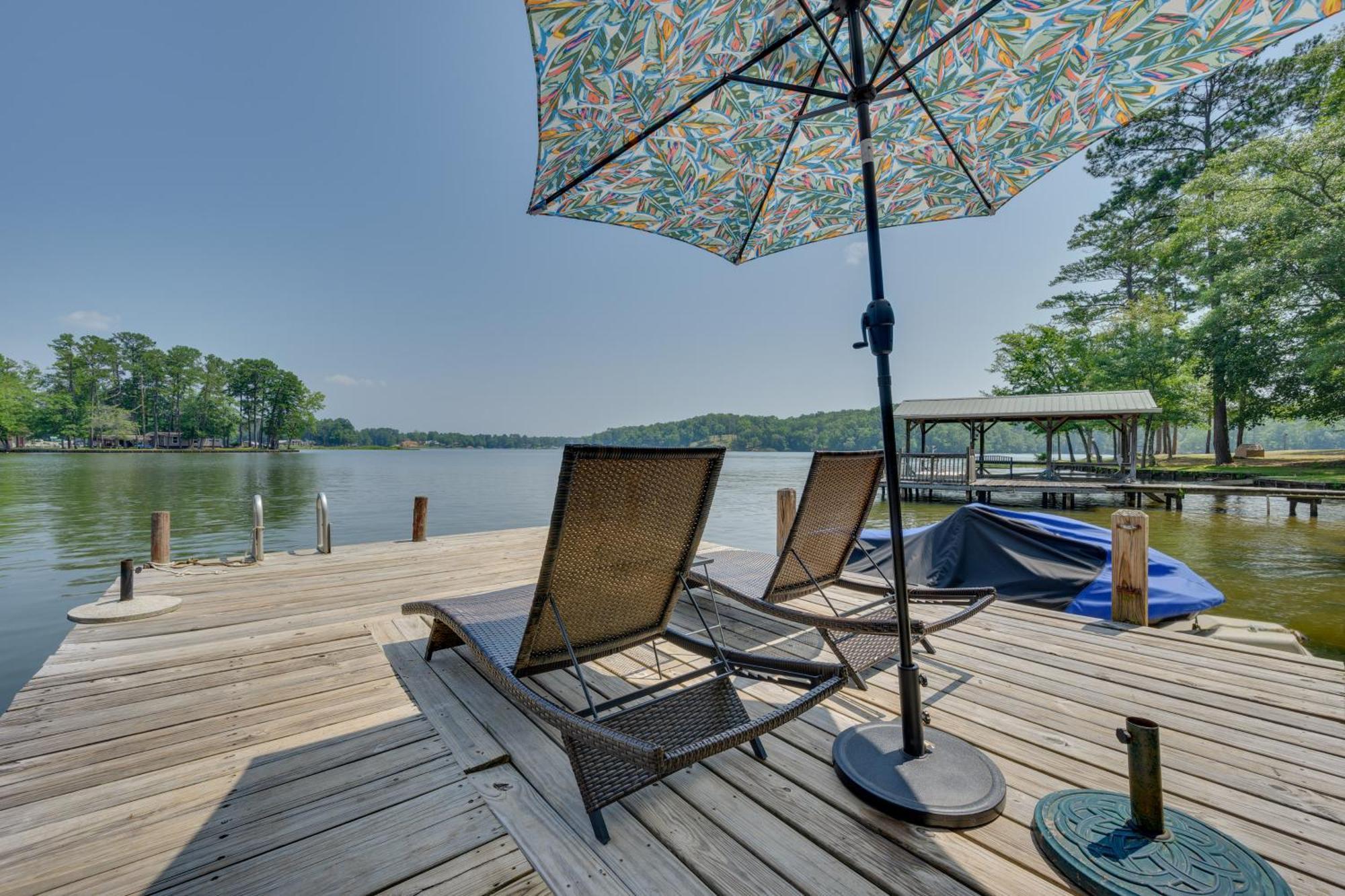 Lake Sinclair Crooked Creek Cottage With Fire Pit! Eatonton 外观 照片