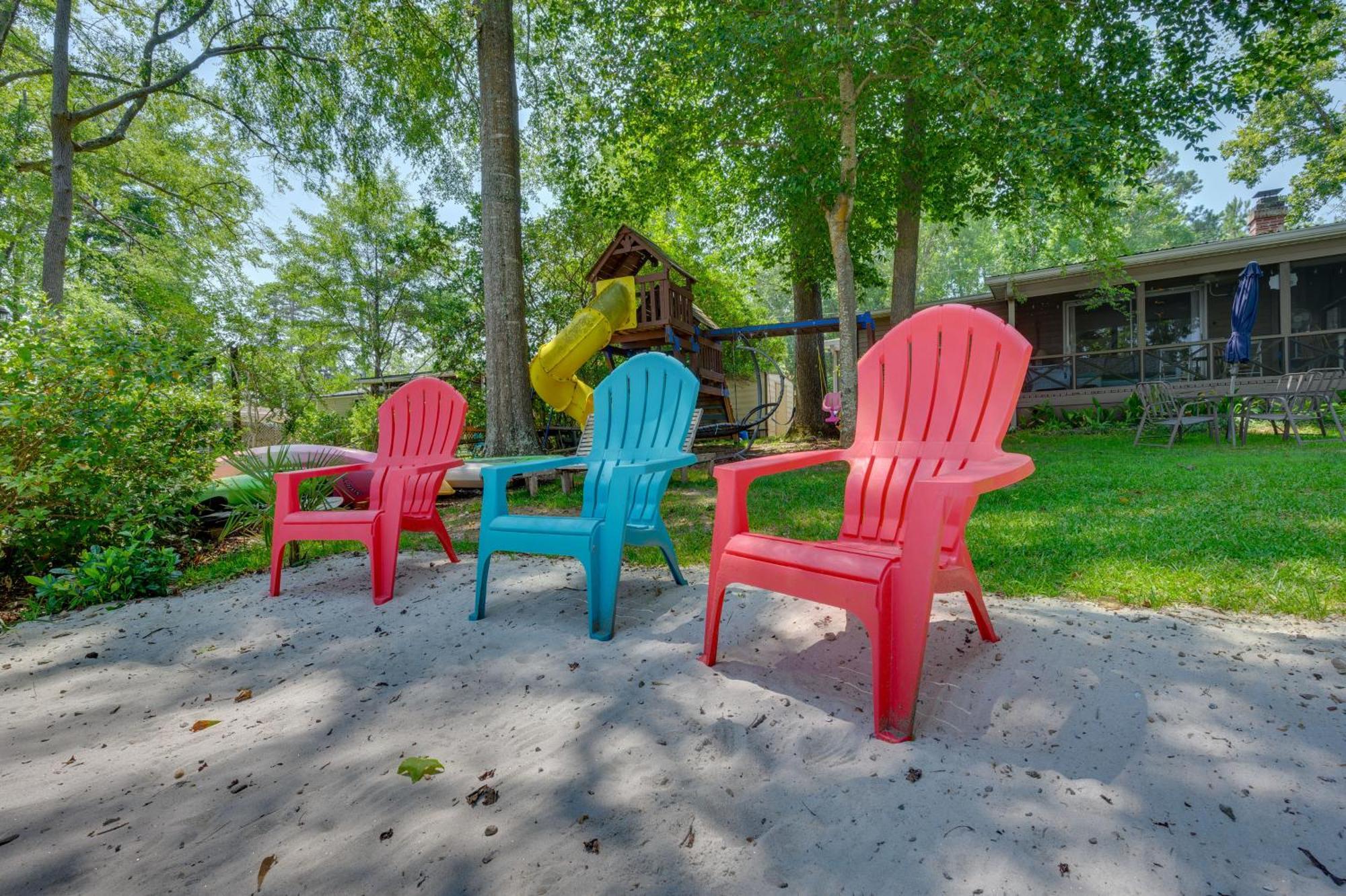 Lake Sinclair Crooked Creek Cottage With Fire Pit! Eatonton 外观 照片