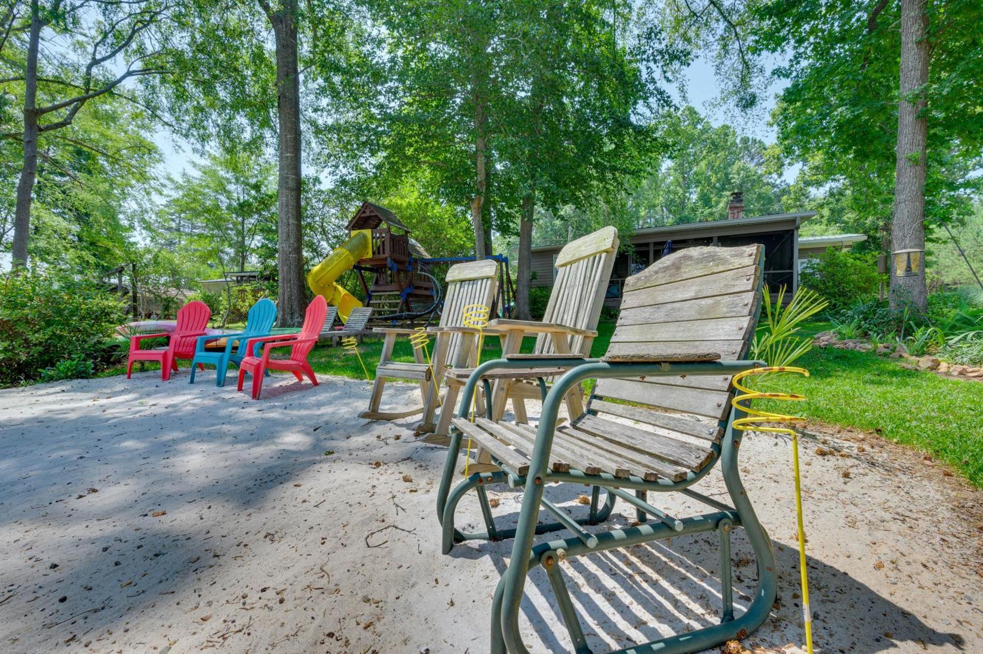 Lake Sinclair Crooked Creek Cottage With Fire Pit! Eatonton 外观 照片